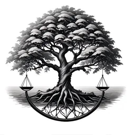 Libra Italy Tree Of Life Intertwined