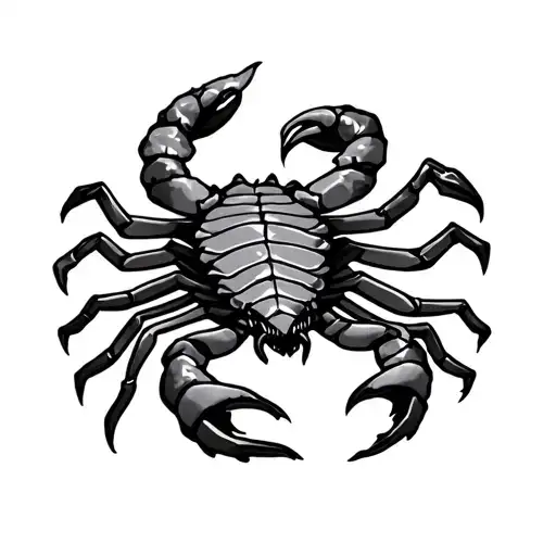 Scorpio Tattoo Design