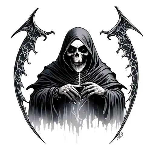 Grim Reaper Holding