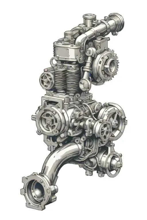 Car Engine Transmision