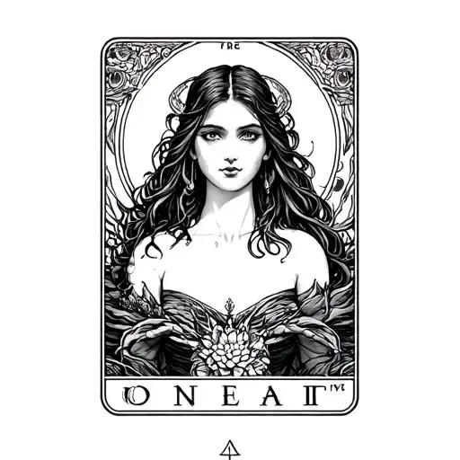 Female Tarot Card