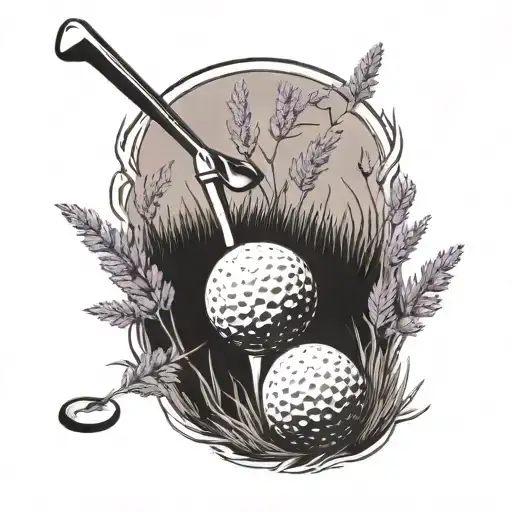 Golf And Lavender