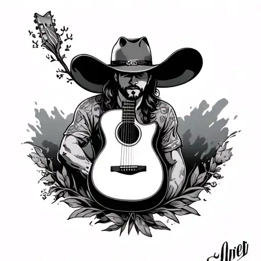 Country Singer Surrounded