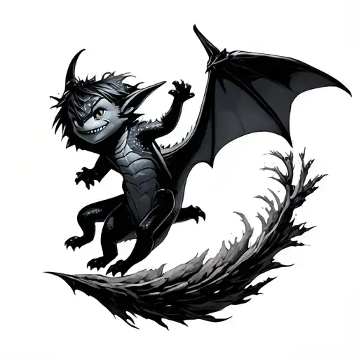 Hiccup And Toothless Flying Towards The Sun