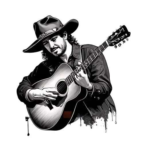 Country Singer Performing