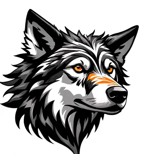 Tribal Wolf