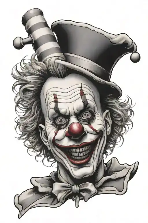 Sad Clown And Crazy Clown