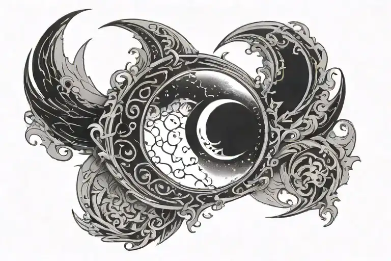 Triple Moon Symbol