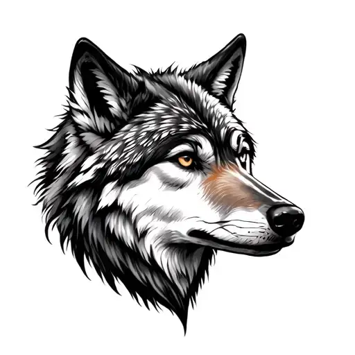 Full Luna Forest Wolf