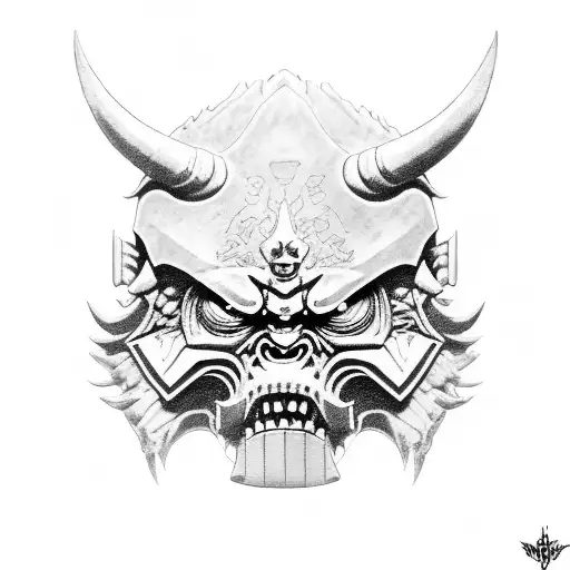 Oni Mask Warhammer 40K Ork