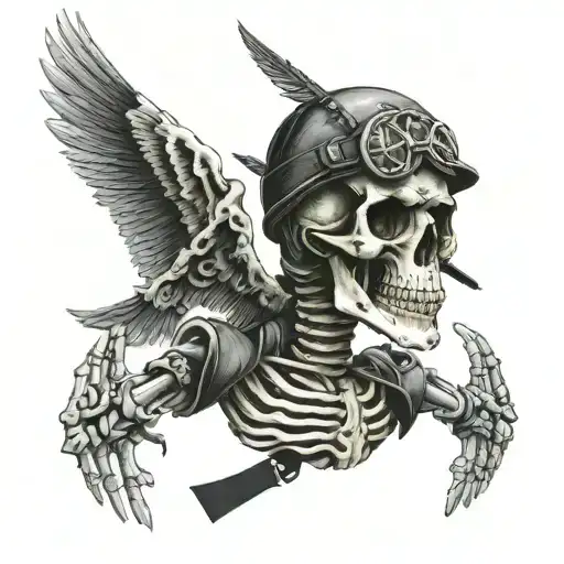 Pilot Skeleton