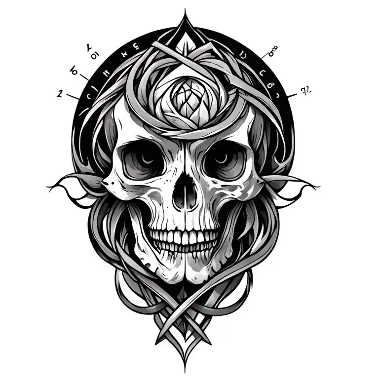 Orchod With Coordinates Beautifully Intertwined