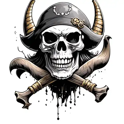 Skull Pirate Japan Frosty Taurus