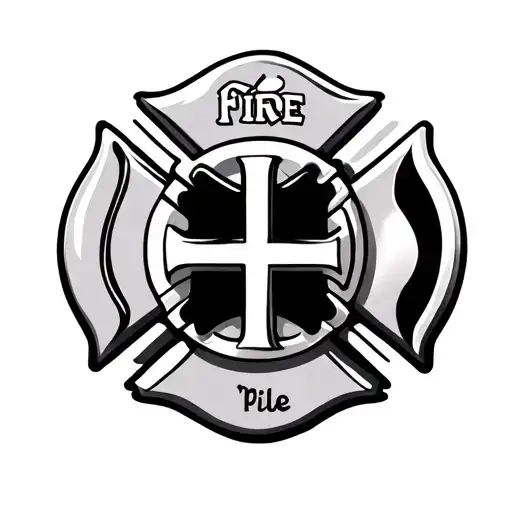Firefighter Maltese Cross