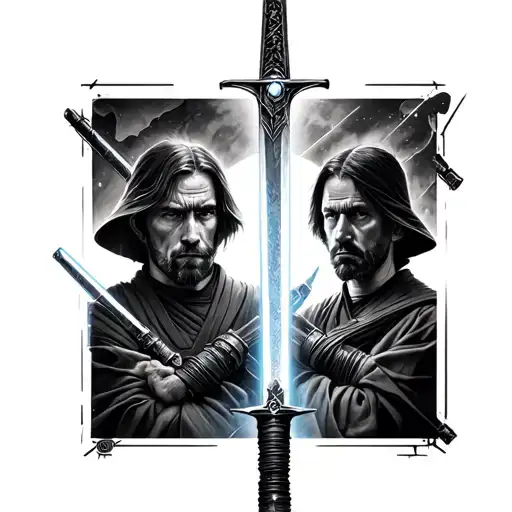 Anakins Lightsaber As A Real Sword