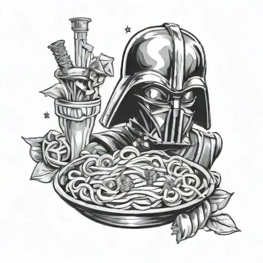Star Wars And Pasta Dish
