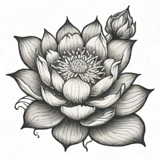 White Lotus Flower