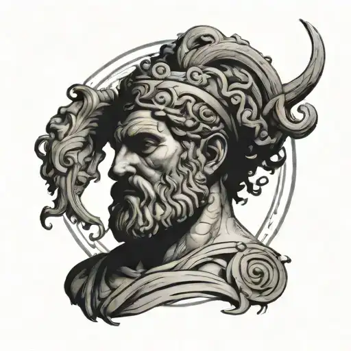 Greek God Pan Circle