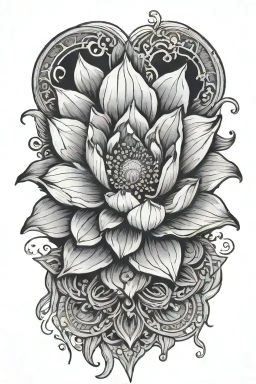 White Lotus Flower