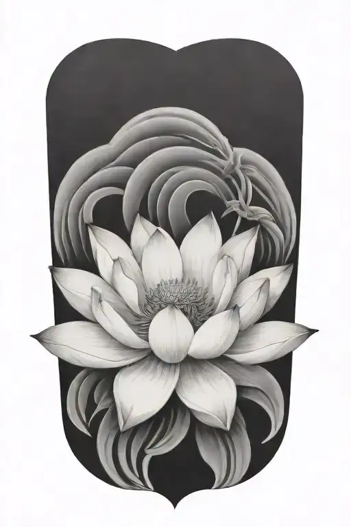 White Lotus Flower