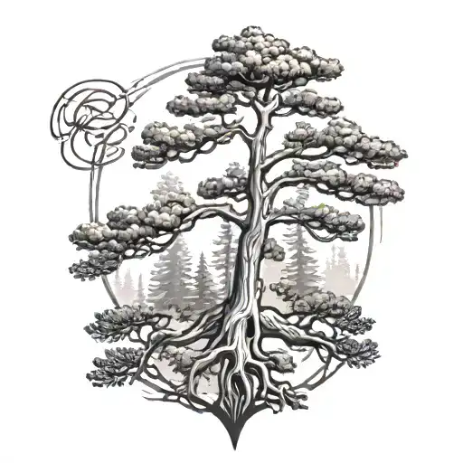 Pine Tree And Life