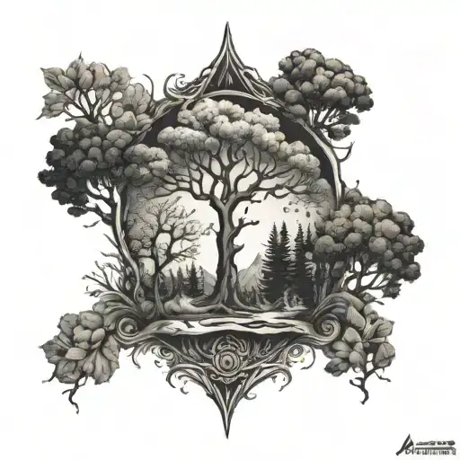 Nature Elements Like Trees