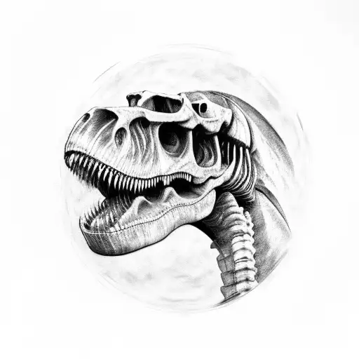 T-rex Skull