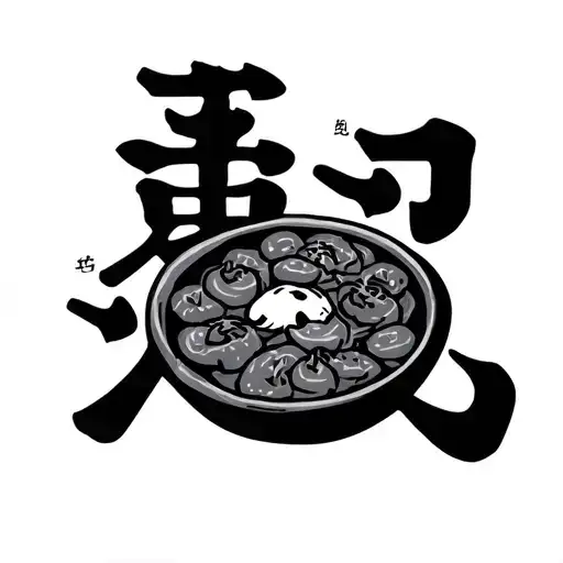 Food Mafia With Ikigai Symbol