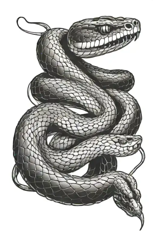 Snake Wrapped