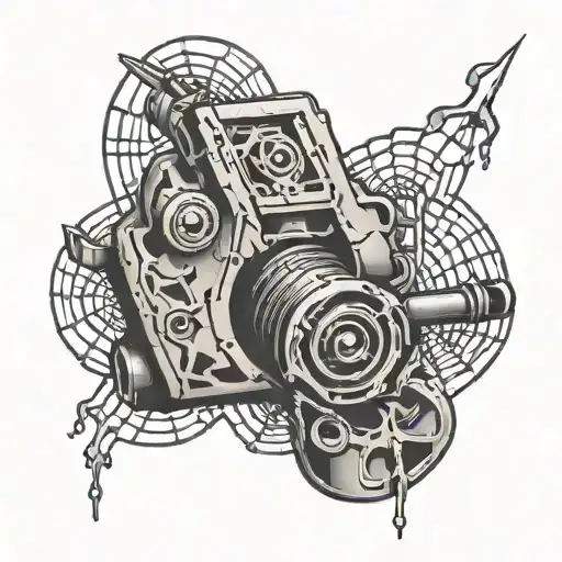 Revolver Spider Web Cartridges