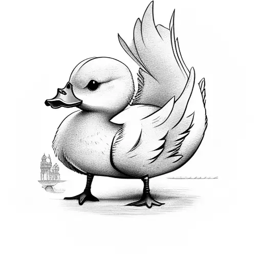 Cartoon Duck