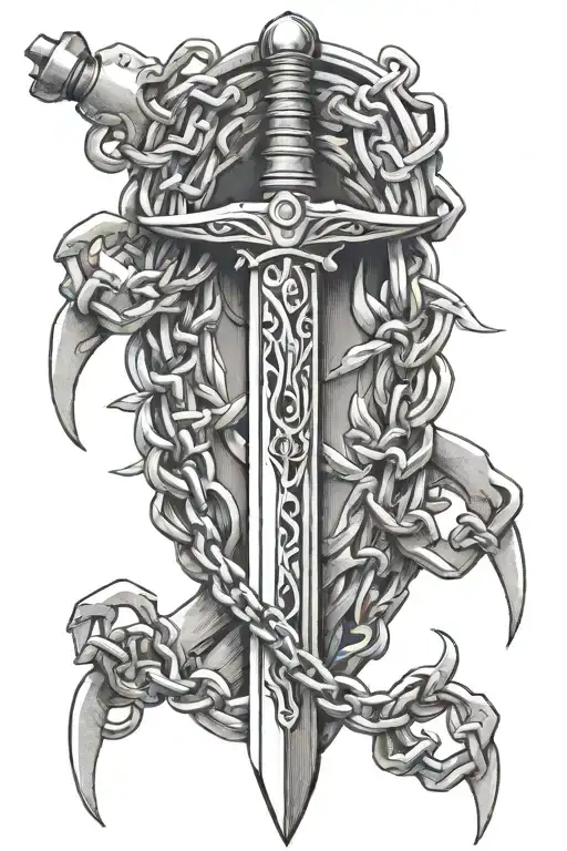 The Sword Cuts Chains