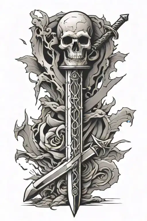 The Stone Breaks The Sword In Half