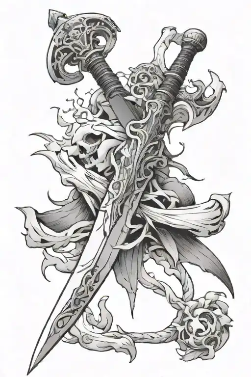 The Stone Breaks The Sword In Half