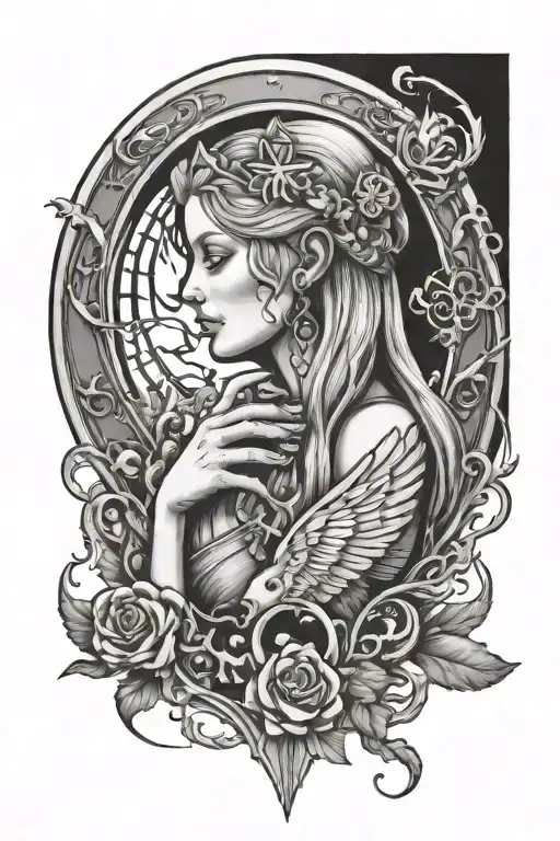 Virgo With Hunter Elements Bones