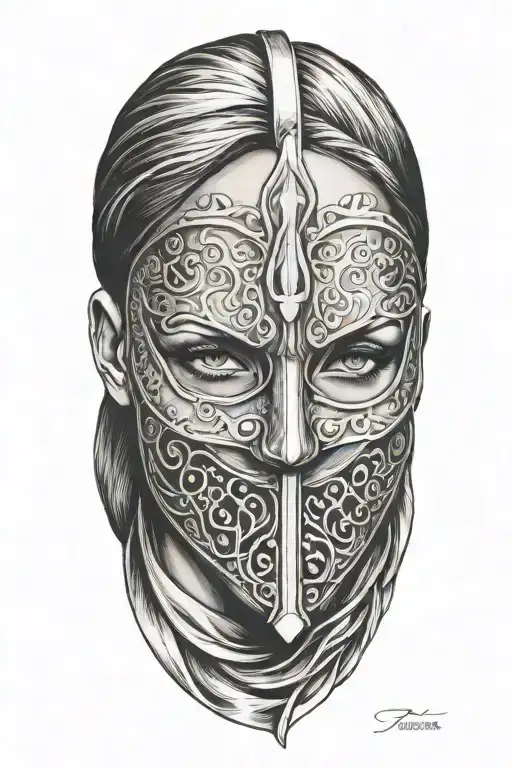 Woman With Iron Mask
