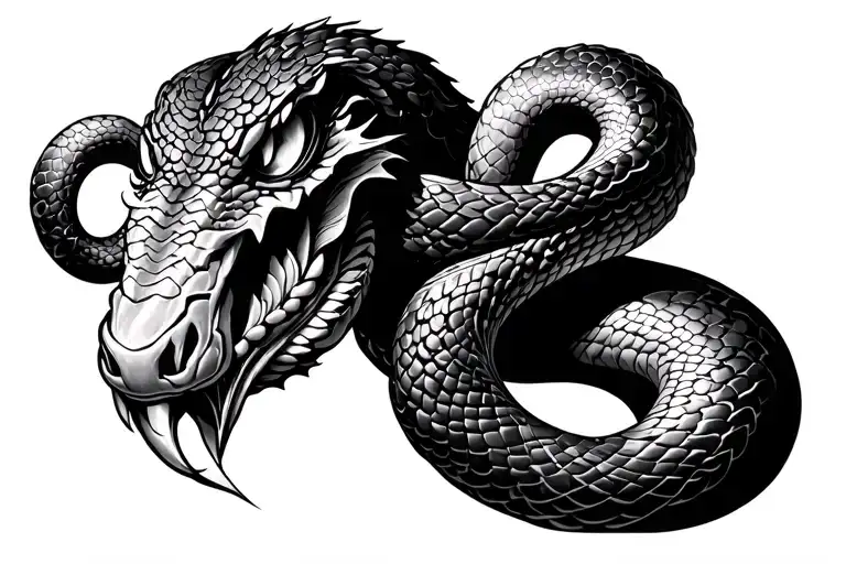 Jormagundr World Snake Norse Chest