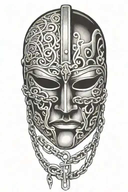 Iron Mask And Chains