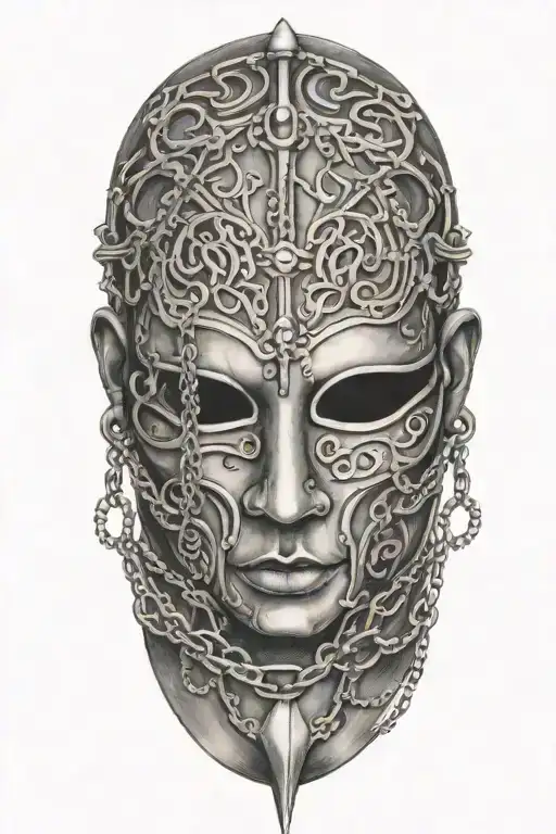 Iron Mask And Chains