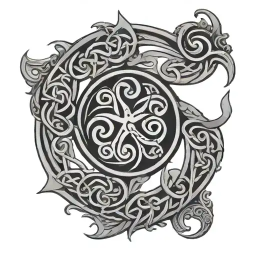 Trisquel Celtic Designs Intricate Regal