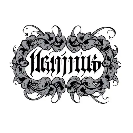 Two Word Ambigram Generator