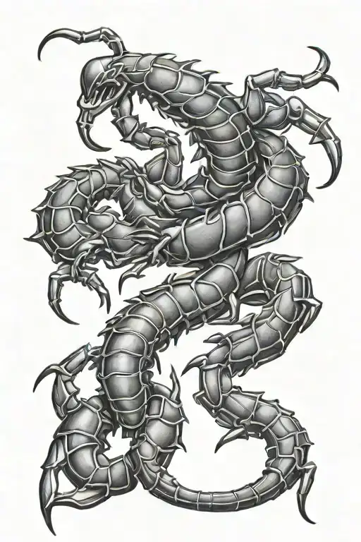 Scorpion Tattoo Design