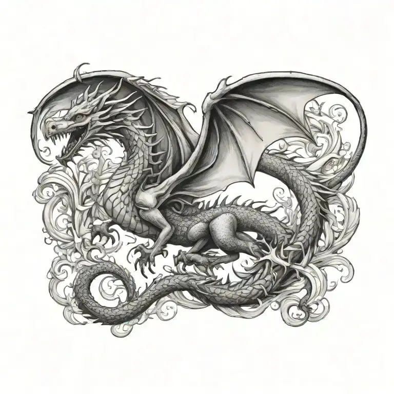 Dragon Flying