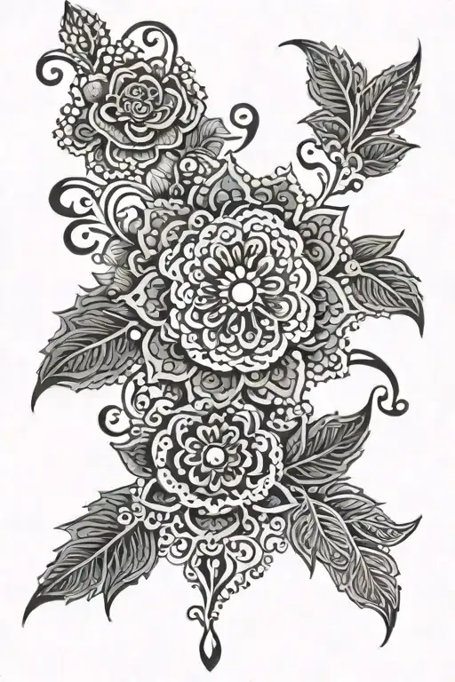 Henna Tattoo Design