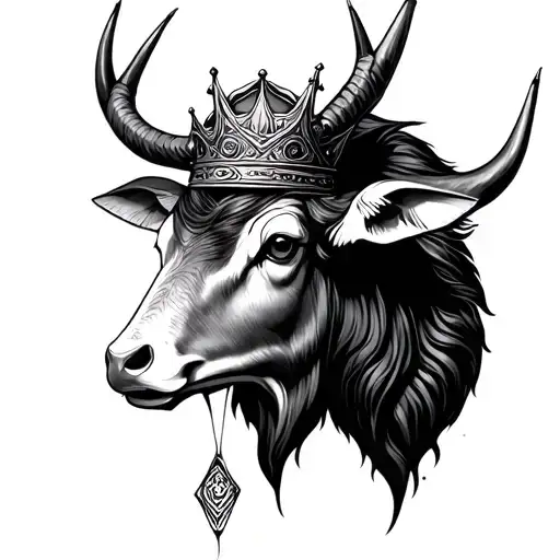 Taurus Crown Hard Work Confident