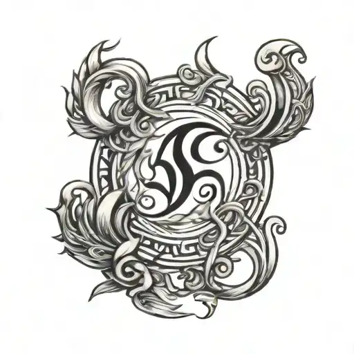 Zodiac Virgo Scorpio Symbol