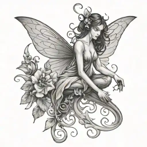 Fairy Tattoo For Men