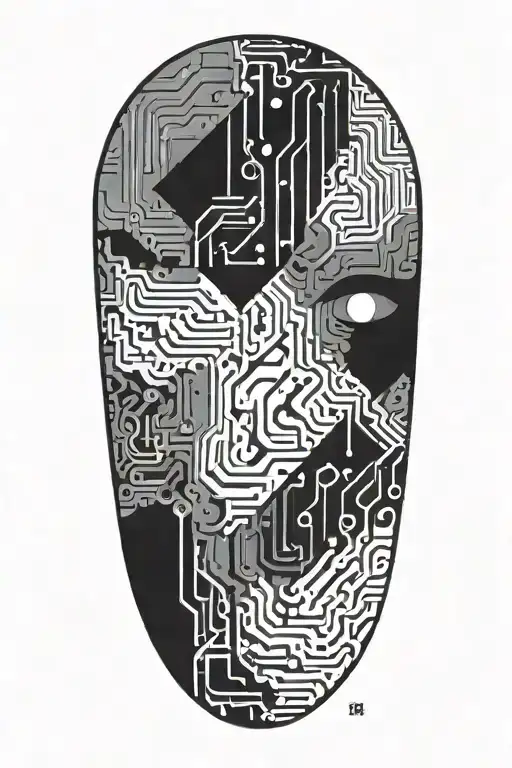 Dystopian Matrix Code Embedded