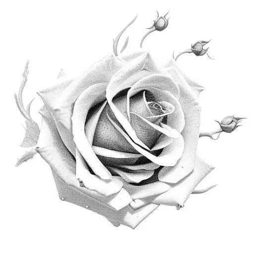 Vine Of Roses With Scale