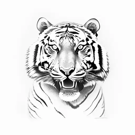 All Body Tiger With The Years 1970 And 1969